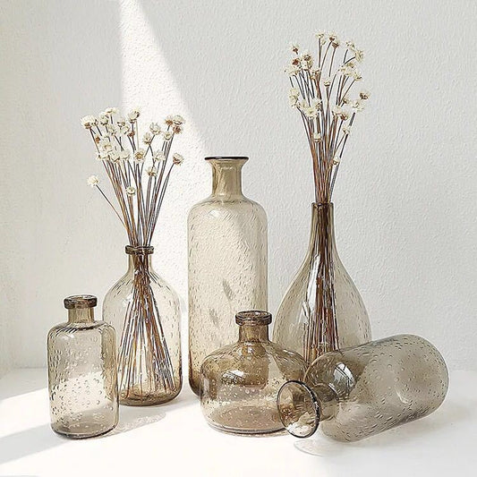 Bubble Glass Home Decoration Vase