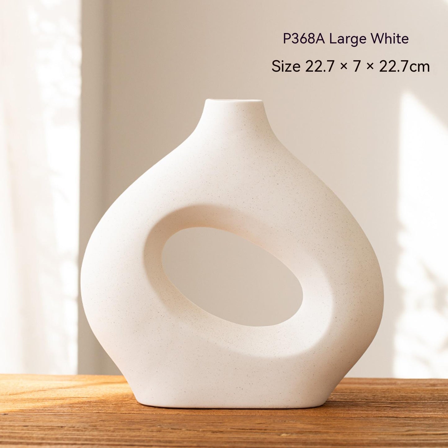 Ceramic Circle Vase