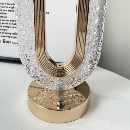 Luxury Touch Desktop Atmosphere Crystal Lamp